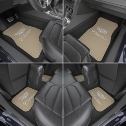 Cadillac Car Mats, Universal Car Floor Mats, Available Colors Options (Rear Set / 2x Rear)