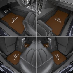 Lexus Car Mats, Universal Car Floor Mats, Available Colors Options (Complete Set / 2x Front & 2x Rear)