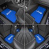 Jeep Car Mats, Universal Car Floor Mats, Available Colors Options (Complete Set / 2x Front & 2x Rear)