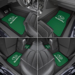 Subaru Car Mats, Universal Car Floor Mats, Available Colors Options (Complete Set / 2x Front & 2x Rear)