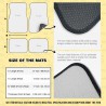 Subaru Car Mats, Universal Car Floor Mats, Available Colors Options (Rear Set / 2x Rear)