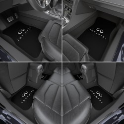 Infiniti Car Mats, Universal Car Floor Mats, Available Colors Options (Front Set / 2x Front)