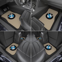 BMW Car Mats, Universal Car Floor Mats, Available Colors Options (Front Set / 2x Front)